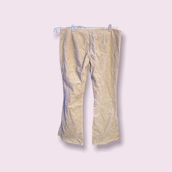 DESIGN CLUB vintage lace up suede flares - Picture 3 of 3